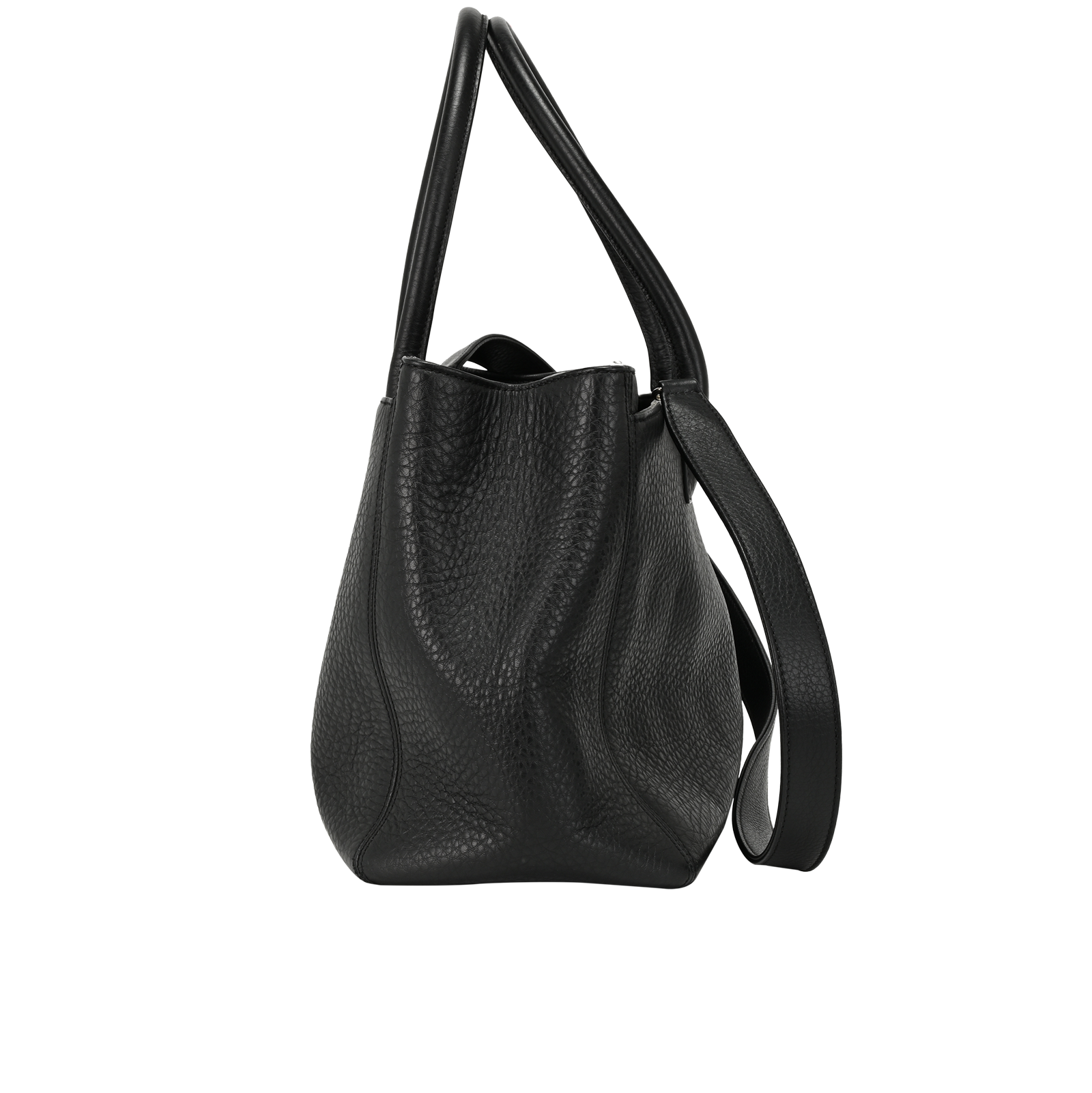 Executive Cerf Tote, &pound;2,100, Handbags, Black, Caviar Leather, Bottom view